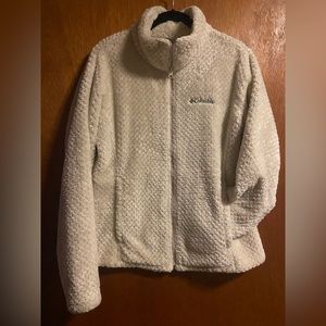 Columbia fuzzy coat